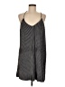 Hyfve 100% Polyester Stripes Gray Casual Dress Size M - photo 1