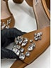 Miu Miu Tan Brown Leather Sandals Size EU 40 1/2 - photo 6