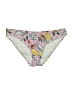 Emme Jordan Floral Ivory Swimsuit Bottoms Size XL - photo 1