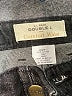 L.L.Bean 100% Cotton Chevron-herringbone Gray Jeans Size 10 - photo 6