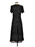 Talbots Polka Dots Black Casual Dress Size 2 - photo 2