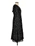 Talbots Polka Dots Black Casual Dress Size 2 - photo 4
