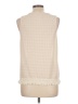 Shein Ivory Sleeveless Blouse Size 12 - photo 2