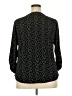 Cure Black Long Sleeve Blouse Size 2X - photo 2