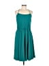 J.Crew Solid Teal Casual Dress Size 6 - photo 1