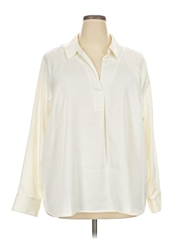 Candace Cameron Bure Long Sleeve Blouse (view 1)