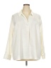 Candace Cameron Bure Ivory Long Sleeve Blouse Size 3X - photo 1