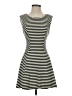 Free People Stripes Black Casual Dress Size XS - photo 1