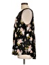 Torrid Floral Black Sleeveless Blouse Size Lg Plus (0) - photo 5