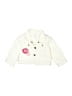 Baby Gap 100% Cotton Hearts Ivory Jacket Size 18-24 mo - photo 1