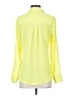 Express 100% Polyester Color Block Yellow Long Sleeve Blouse Size S - photo 2