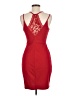 Sequin Hearts Solid Red Cocktail Dress Size 7 - photo 2