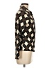 Guess Jeans 100% Polyester Argyle Brown Long Sleeve Blouse Size M - photo 4