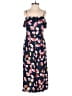 Trixxi 100% Rayon Hearts Blue Jumpsuit Size S - photo 1