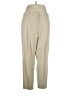 Babaton Solid Tan Wool Pants Size 14 - photo 1