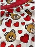 Moschino 100% Polyester Hearts Red Dress Size 90 cm / US 12-24 MO - photo 4