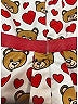 Moschino 100% Polyester Hearts Red Dress Size 90 cm / US 12-24 MO - photo 5
