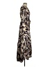 Bar III 100% Polyester Print Brown Casual Dress Size XS - photo 4