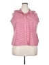 Talbots Pink Sleeveless Button-Down Shirt Size 18w - photo 1