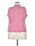 Talbots Pink Sleeveless Button-Down Shirt Size 18w - photo 2