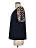 Shein Blue Short Sleeve Top Size 4 - photo 5