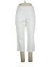 JM Collection Solid Ivory Casual Pants Size 1X - photo 1