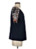 Shein Blue Short Sleeve Top Size 4 - photo 4
