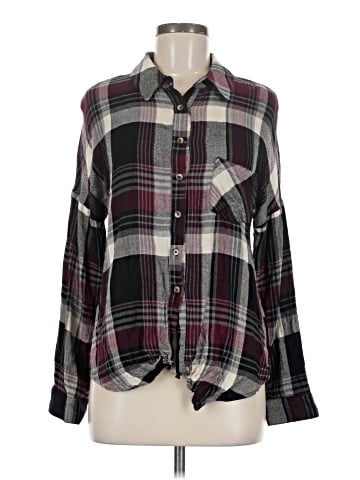 Socialite Long Sleeve Button-Down Shirt (view 1)