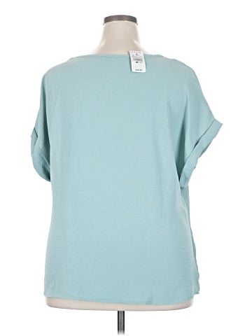 Ashley Stewart Short Sleeve Top (view 2)