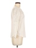 Ann Taylor LOFT 100% Rayon Ivory Long Sleeve Blouse Size M (petite) - photo 4