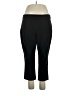 Worthington Solid Black Active Pants Size 1X - photo 1
