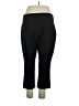 Worthington Solid Black Active Pants Size 1X - photo 2