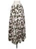Parker Tropical White Casual Skirt Size 4 - photo 1