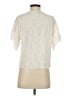 Zara Ivory Short Sleeve Blouse Size S - photo 2