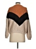 Lulus Chevron-herringbone Tan Pullover Sweater Size S - photo 2