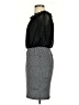 En Focus Studio Houndstooth Black Cocktail Dress Size 4 - photo 5