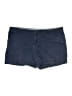 Merona 100% Cotton Solid Blue Shorts Size 18 - photo 1