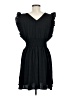 Unbranded Solid Black Cocktail Dress Size M (estimated) - photo 2