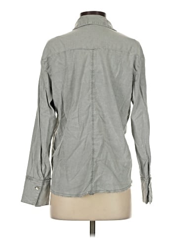 Divided by H&M Long Sleeve Button-Down Shirt (view 2)