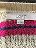 Ann Taylor LOFT 100% Acrylic Stripes Ivory Pullover Sweater Size M - photo 7