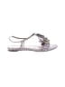 Tabitha Simmons for J.Crew Silver Purple Sandals Size 8 - photo 1