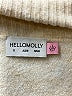 Hello Molly Color Block Tan Pullover Sweater Size 4 - photo 7