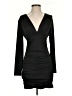 Halife Solid Black Cocktail Dress Size S - photo 1