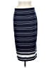 Max Studio Stripes Blue Casual Skirt Size M - photo 1