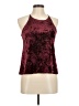 Necessary Objects Burgundy Sleeveless Top Size M - photo 1