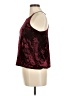 Necessary Objects Burgundy Sleeveless Top Size M - photo 5