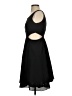 Assorted Brands Solid Black Cocktail Dress Size S (estimated) - photo 5