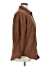 Unbranded 100% Polyester Brown Long Sleeve Blouse Size XL - photo 4