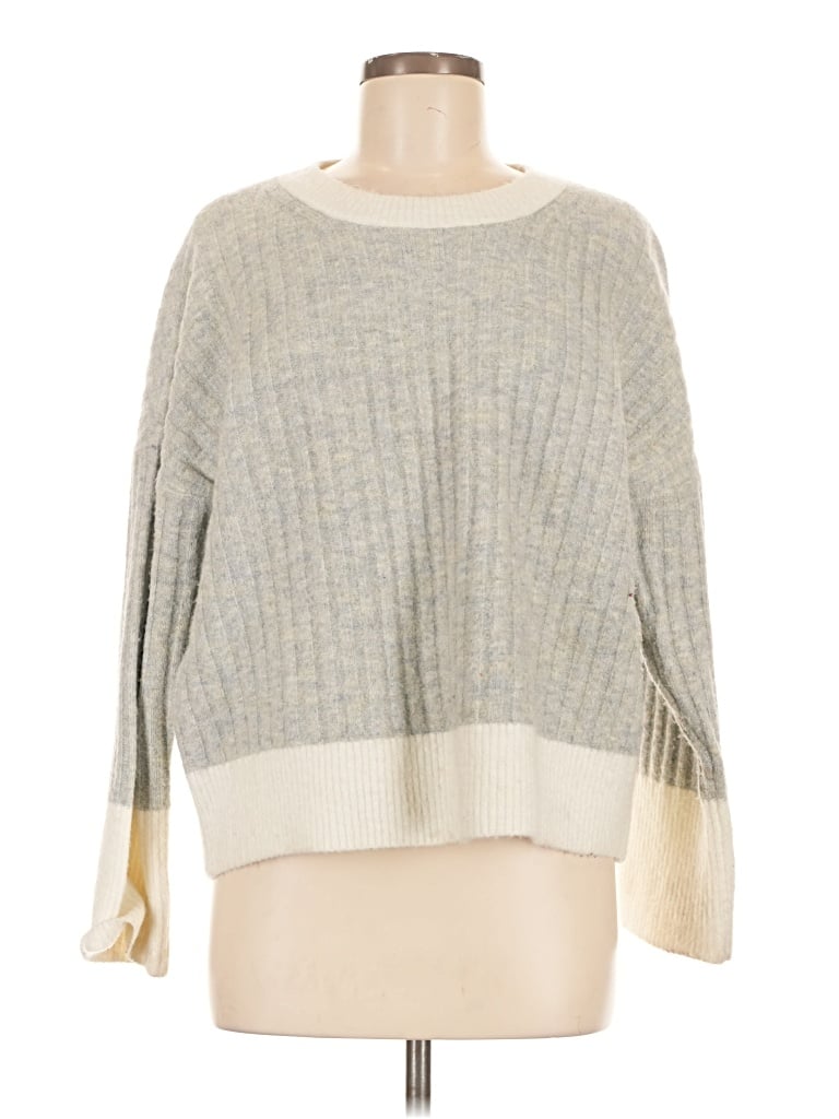 Pre-owned Lumiere Pullover Sweater In Gray