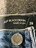 Just Black Blue Jeans Size 26 waist - photo 4
